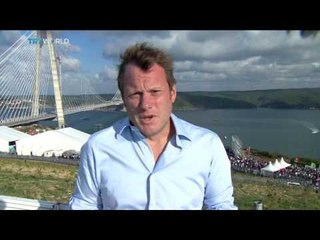 Third bridge over the strait opens in Istanbul, Andrew Hopkins reports