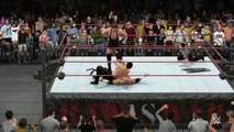 WWE 2K16 jack swagger v HHH v hideo itami