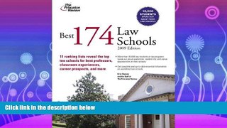 FAVORITE BOOK  Best 174 Law Schools, 2009 Edition (Graduate School Admissions Guides)