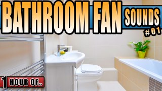 Bathroom Fan Sounds for Sleeping and relaxation. Sleep Sounds and White Noise for 1 hour