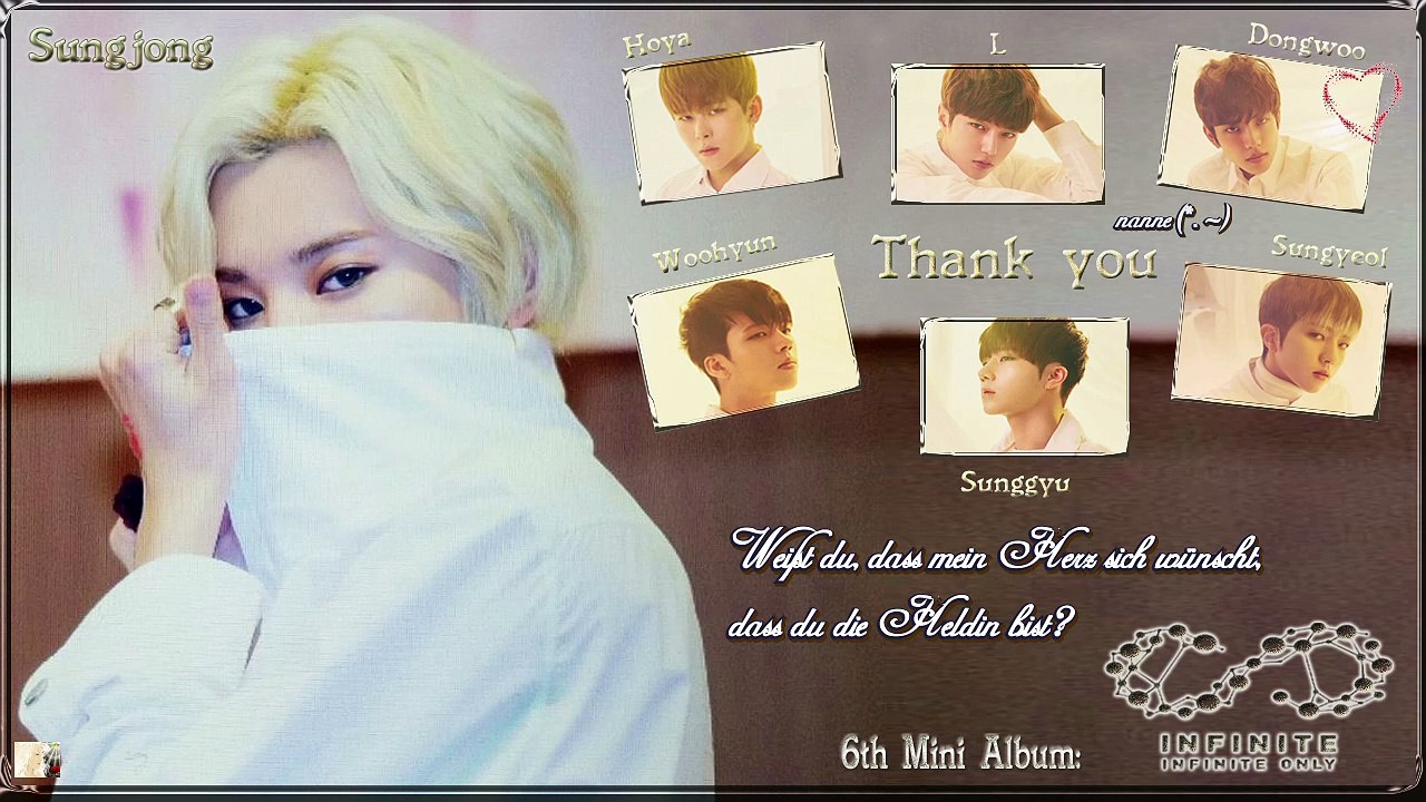 Infinite - Thank you k-pop [german Sub]