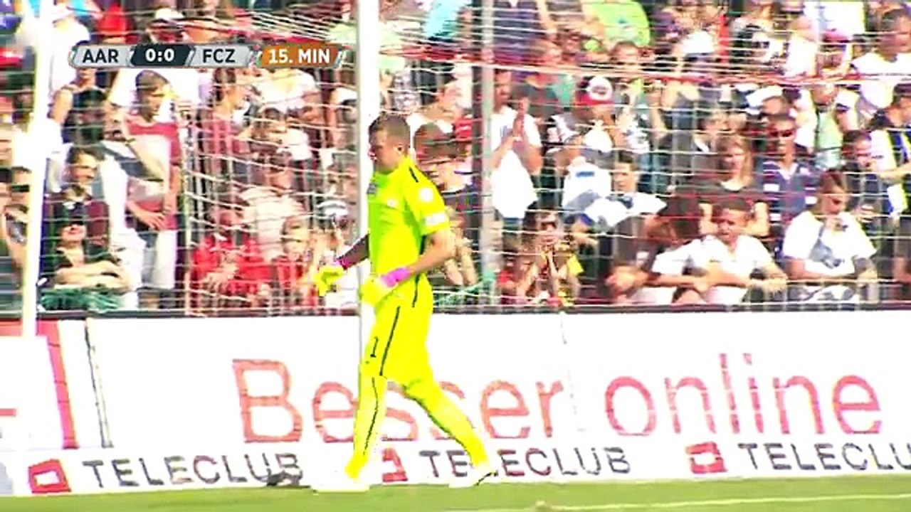 FC Aarau 1:1 FC Zürich (Schweiz Challenge League)