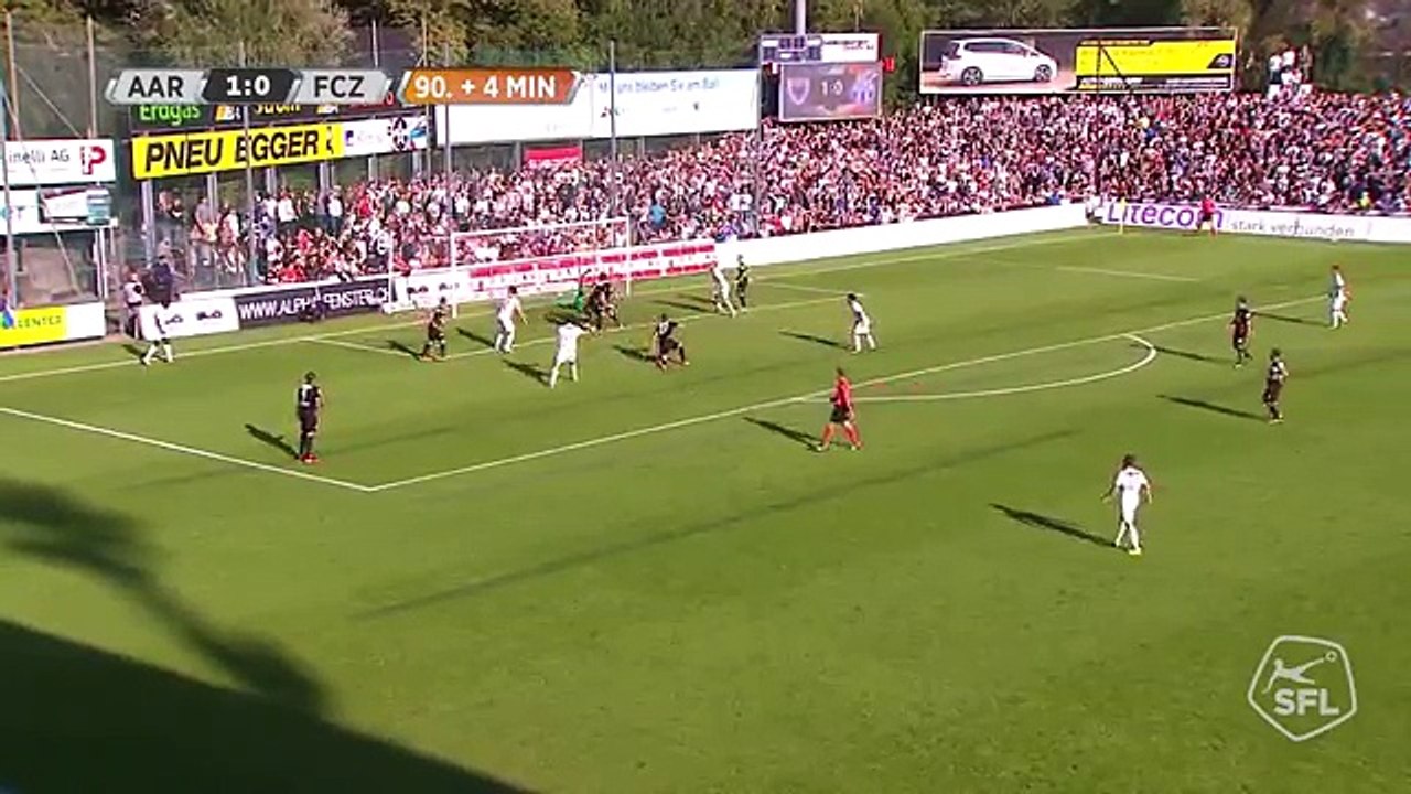 FC Aarau 1:1 FC Zürich (Schweiz Challenge League)