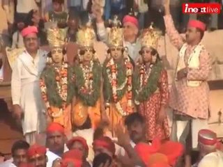 Ram Bharat Milap procession at Nati Imli Varanasi