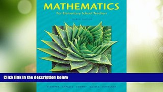 Big Deals  Mathematics for Elementary School Teachers (4th Edition)  Best Seller Books Best Seller