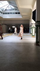 Simple cuts with a play on pattern and texture for the finale at #lemaire @lemaire_official #pfw