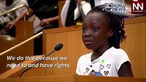 Cette jeune fille dénonce les violences policières aux Etats-Unis