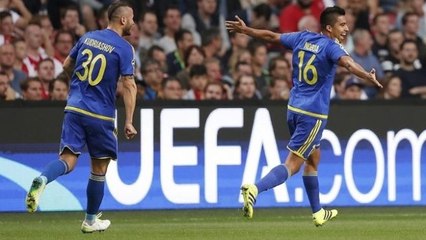 Dmitri Poloz Goal - FK Rostov 1-0 PSV 28.09.2016