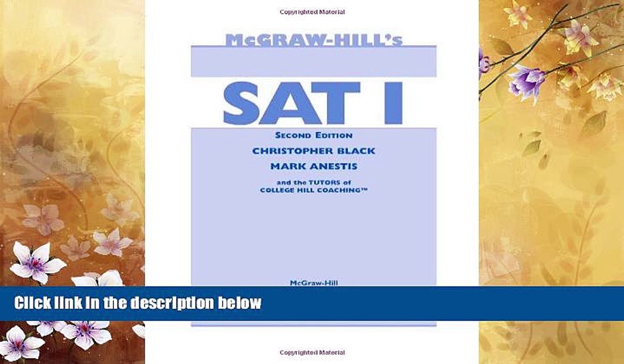 READ book  McGraw-Hill s SAT I with CD-Rom, Second edition (McGraw Hill s College Review Books)