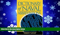 For you Dictionary of Naval Abbreviations (Blue and Gold) (Blue and Gold Professional Library)