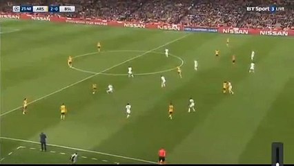 2-0 Theo Walcott 2nd Goal HD - Arsenal vs FC Basel - 28.09.2016