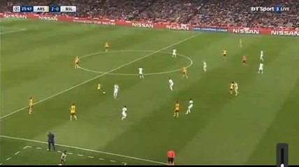 2-0 Theo Walcott Goal Arsenal vs Basel  28.09.2016 HD