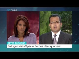 After The Coup: Erdogan visits Special Forces Headquarters, Hasan Abdullah reports