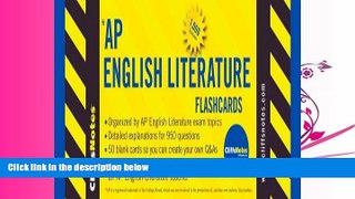 FAVORITE BOOK  CliffsNotes AP English Literature Flashcards