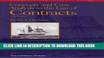 [PDF] Concepts and Case Analysis in the Law of Contracts Popular Online