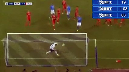 Dries Mertens Goal HD - Napoli 2-0 SL Benfica - 28.09.2016 HD