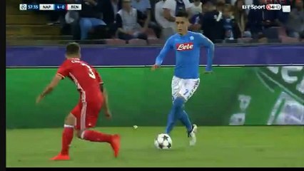 Mertens Goal Napoli 4-0 Benfica 28.09.2016