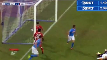 4-0 Dries Mertens Second Goal HD - Napoli 4-0 Benfica 28.09.2016 HD