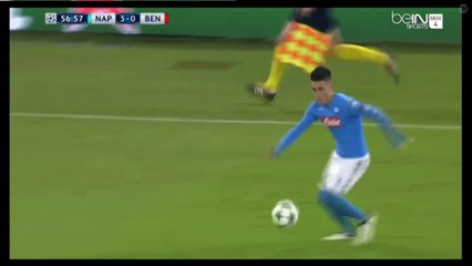 4-0 Dries Mertens Goal HD - Napoli 4-0 Benfica 28-09-2016 HD