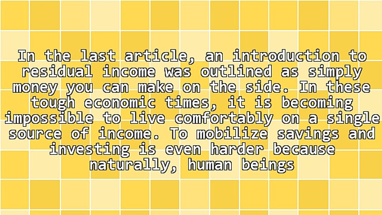 Best Ideas for Residual Income - Tips on How to Earn Money on the Side