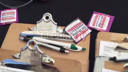 Report TV - SHBA, dita e regjistrimit të votuesve ushqim e 'condom' për të bindur të rinjtë