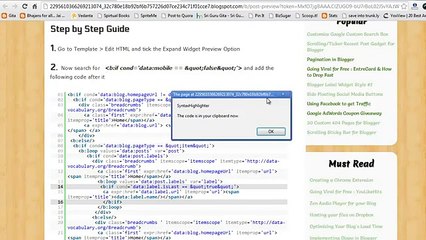 Breadcrumbs in Blogger -full tutorial