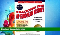 complete  Cracking the AP European History, 2000-2001 Edition (Cracking the Ap European History