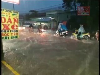 TP.Biên Hòa chìm sâu dưới trong nước