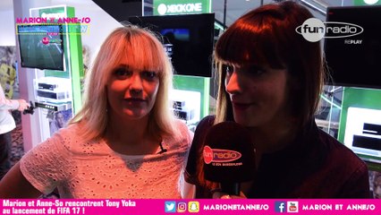 Marion et Anne-So rencontrent Tony Yoka au lancement de FIFA 17 !
