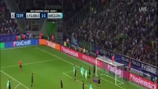 Borussia Monchengladbach vs Barcelona 1-2 All Goals and Highlights (Champions League) 2016