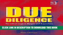 [PDF] Due Diligence: The Critical Stage in Mergers and Acquisitions Popular Online