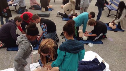 Nombreuses formations PSC1 déjà organisées dans les collèges de l’académie