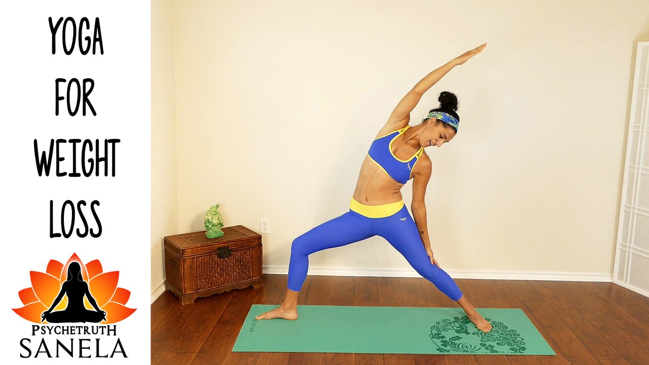 Total Body Weight Loss Yoga – Beginners to Intermediate Yoga Workout w/ Sanela