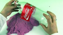 Kinetik Kum Coca Cola Yapımı DIY Kinetic Sand