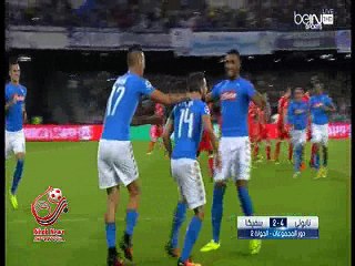 اهداف مباراة ( نابولي 4-2 بنفيكا ) دوري ابطال اوروبا