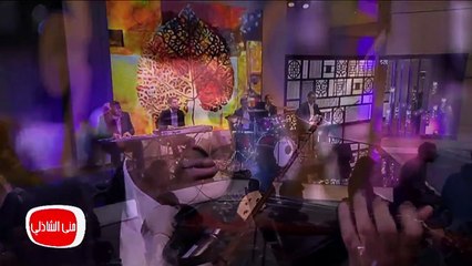 معكم مني الشاذلي   شاهد محمد نور و احمد الشامي  يلعبان الكمان والدرامز