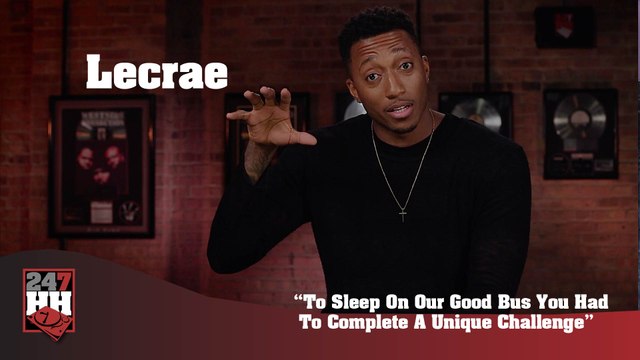 Lecrae - To Sleep On Our Good Bus You Had To Complete A Unique Challenge (247HH Exclusive) (247HH Wild Tour Stories)