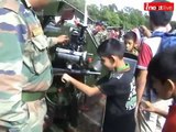 Indian army exhibition in Dehradun