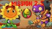 Plants vs. Zombies Heroes - Plants Mission 2: Junkyard Ambush! 2-5 BOSS [4K 60FPS]