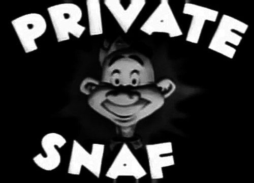 Operation Snafu - Private Snafu Cartoon