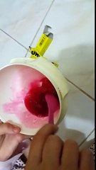 Totorial Video How To Make Slime From Indonesia Part 2
