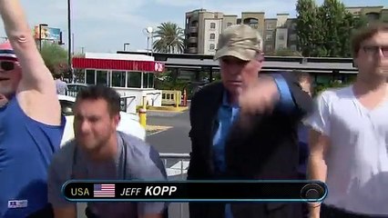 100m Race- Usain Bolt vs James Corden & Owen Wilson