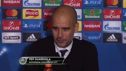 Groupe C - Guardiola : "Suffisant pour gagner"