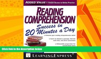 Big Deals  Reading Comprehension Success in 20 Minutes a Day  Best Seller Books Best Seller