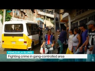 Fighting crime in Venezuela's gang-controlled area amid economic crisis, Jack Parrock reports