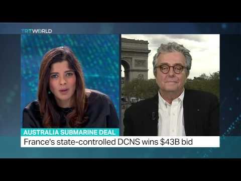 French company to build 12 submarines to Australia, Craig Copetas weighs in