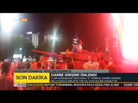 Halkın Askeri İkna Etme Çabası - Darbe Girişimi - Ankara / Kızılay - TRT Avaz
