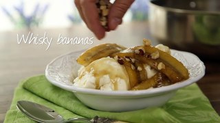 Whisky bananas Video recipe