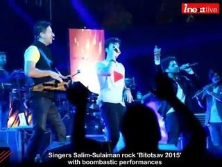 Singers Salim Sulaiman rock 'Bitotsav 2015' with boombastic performances