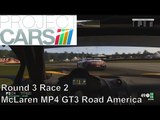 Project Cars Career | US GT3 Championship | McLaren MP4 12C GT3 | Round 3 Race 2 Road America